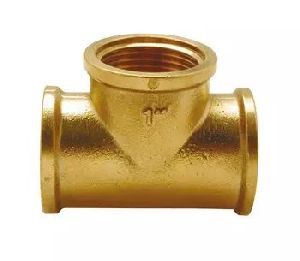 Brass Female Threaded Tee