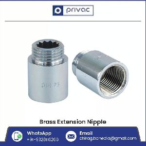 Chrome Plated Brass Extension Nipple