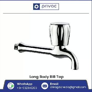 Brass Long Body Bib Tap