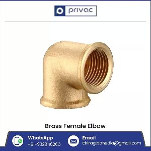 Brass Forged Female Elbow