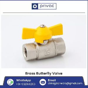 Brass Butterfly Handle Valve