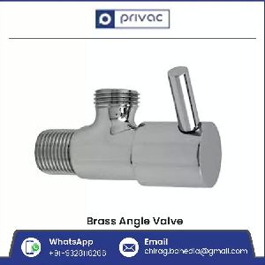 Inlet Connection CP Brass Angle Valve