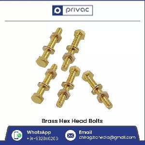 Full Thread Brass Hex Head Bolts