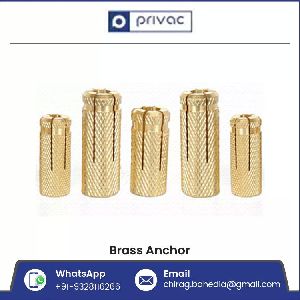Brass Knurled Anchors