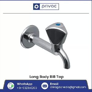 Brass Long Body Bib Tap