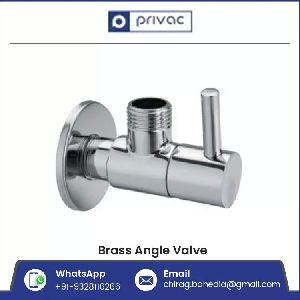 Inlet Connection CP Brass Angle Valve