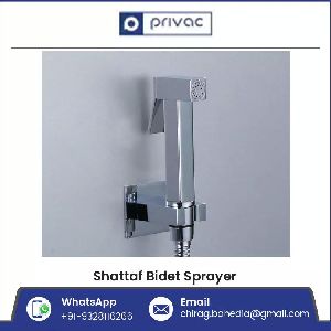 Brass Square Bidet Shattaf Sprayer