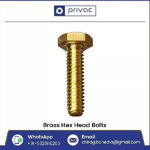 Full Thread Brass Hex Head Bolts