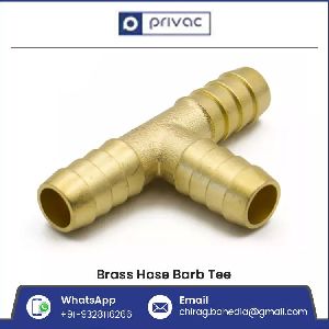 Brass Hose Barb Tee