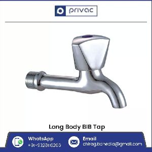Brass Long Body Bib Tap