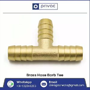 Brass Hose Barb Tee