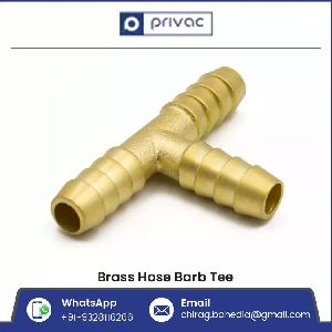 Brass Hose Barb Tee