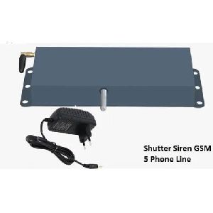 GSM Based Shutter Security System