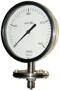 SS Schaffer Diaphragm Type Pressure Gauge