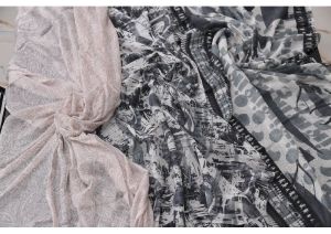 50% Cotton and 50% Wool Stole