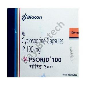 Cyclosporine 100 mg (Psorid 100 mg)