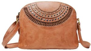 Genuine Leather Sling Bags For Women (1616 A)