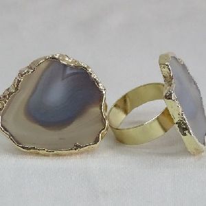 Agate Nepking Rings