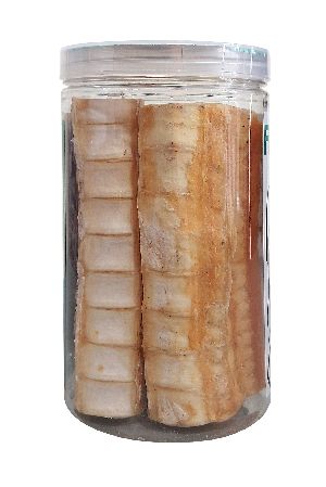 Pack of 5 Jumbo Size Fish Bone Dog Chew