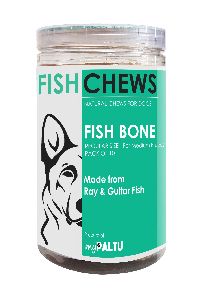 Pack of 10 Fish Bone Dog Chew
