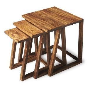 Wooden Nesting Table