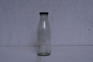 500ml Glass Round Milk Bottle