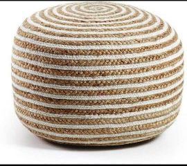 Round Pouf Stool