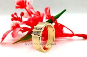 Mens Designer Diamond Ring