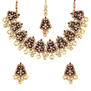 Meenakari Necklace Set