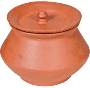 Terracotta Round Handi without Handle