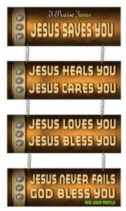 English-001 Christian Wall Decor