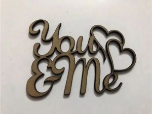 MDF Laser Cut Cutouts