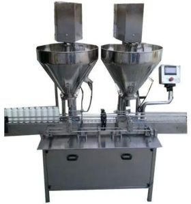 Double Head Powder Filling Machine