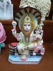 Marble Narsimha Statue