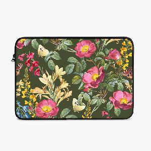 LS1506 Ethnic Floral Printed Laptop Sleeve