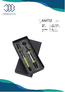 Promotional Pen and Keychain Gift Set