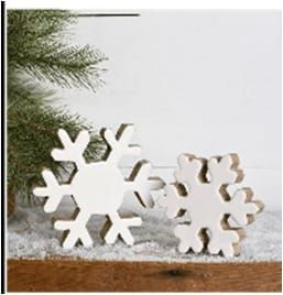 Wooden Snowflake