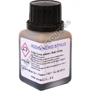 Black rhodium pen plating solution