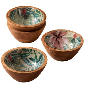 Wooden Bowl Set