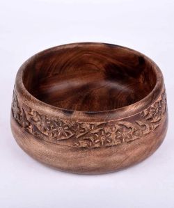 Wooden Carved Bowl