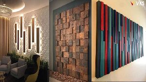 Wooden Designer Wall Panel
