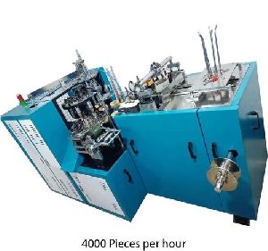 4000 Pieces/Hr Paper Cup Making Machine