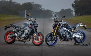 Authentic 2021 Yamaha MT-09 & MT-09