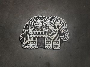 Elephant Wooden Stamp