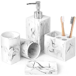 marble bathroom set