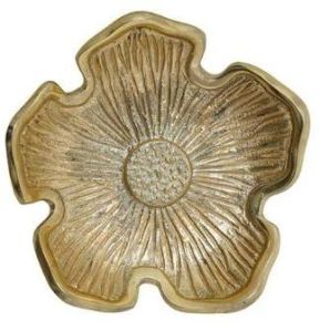 Floret Brass Ashtray