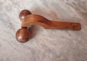 Acupressure Wooden Handheld Massager