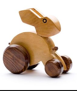 Wooden Rabbit Toy