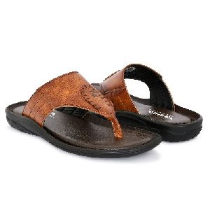 Mens 1504 PU Slippers