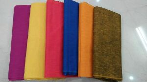 2 ply colour maslin khadi cotton fabric